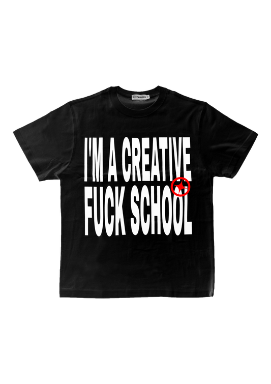 T-SHIRT FUCK SCHOOL EXCLUSIF BLACK FRIDAY